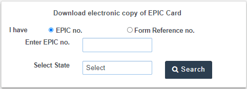 voter card download by epic number