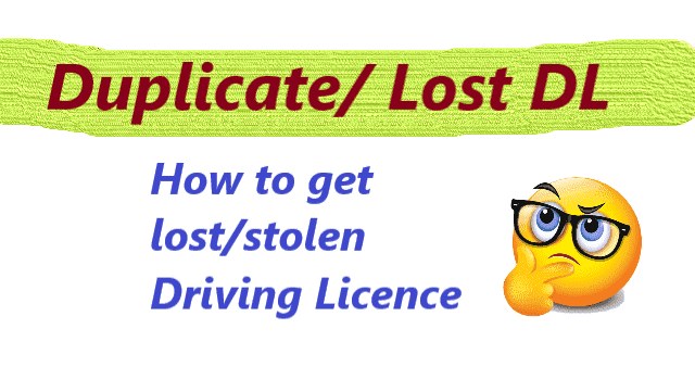 How to Get Duplicate Driving licence