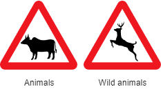 Meaning of Animals Crossing Sign