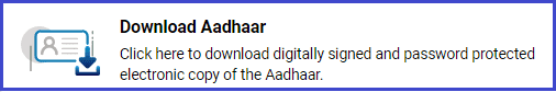 Aadhar Card Download on UIDAI Portal