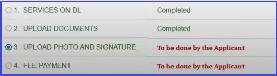 How to Upload Photo and Signature for IDL